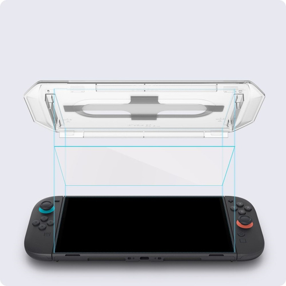 Spigen Glas.tR EZ Fit Tempered Glass 2-Pack για Nintendo Switch 2 – Διάφανο