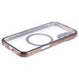 Μαγνητική θήκη MagSafe Dual Glass για iPhone 16, χρυσή