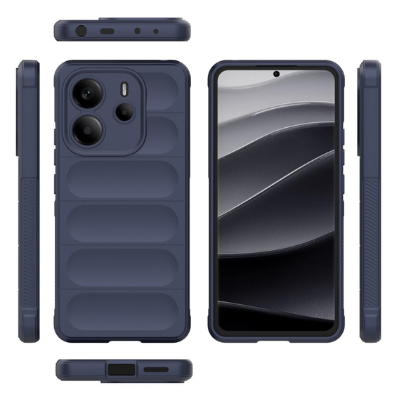 Θήκη για Xiaomi Redmi Note 14 4G, Gaming Shockproof, σκούρο μπλε