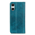 θήκη με πτερύγιο για Sony Xperia 10 VI, Split Leather, πράσινη