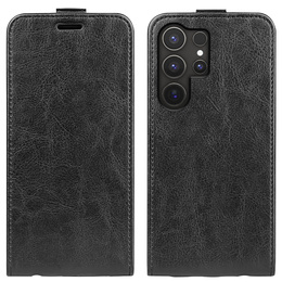 Θήκη με πτερύγιο για Samsung Galaxy S25 Ultra, Flip, μαύρη