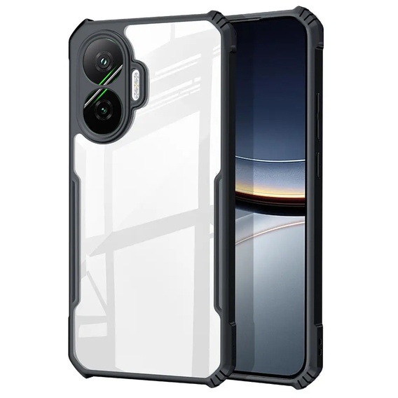 Θήκη για Xiaomi Poco F7, AntiDrop Hybrid, μαύρη