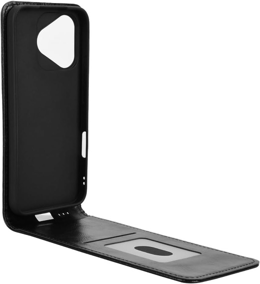 Θήκη με πτερύγιο για Honor 400 Lite, Flip, μαύρη