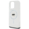 Θήκη Karl Lagerfeld IML Metal Karl Head MagSafe για iPhone 16 Pro Max