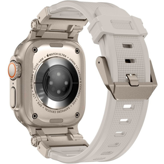 Λουράκι ERBORD ProTech για Apple Watch 1/2/3/4/5/6/7/8/9/SE/Ultra/Ultra 2 42/44/45/49MM, λευκή