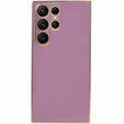 Θήκη για Samsung Galaxy S24 Ultra, Glamour CamShield, μωβ