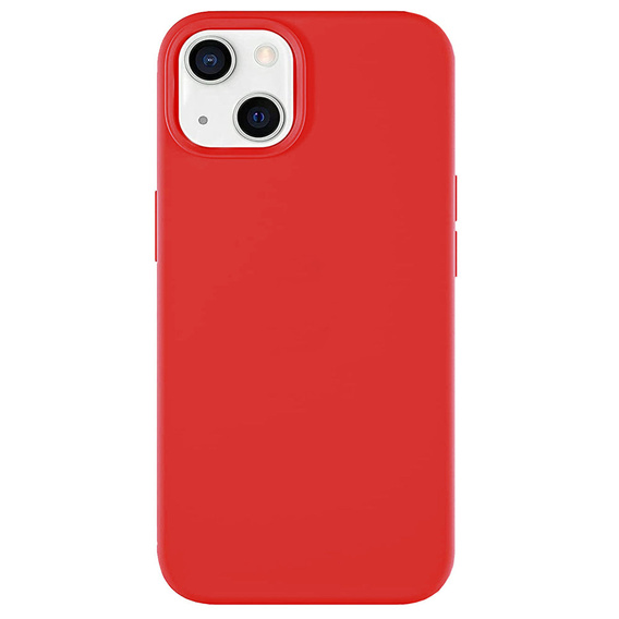 Θήκη για iPhone 13 Mini, Silicone Lite, κόκκινη