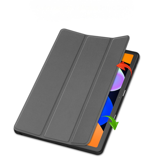 Θήκη για Lenovo Idea Tab 11" 2025 TB336FU TB336ZU, βάση, Smartcase με υποδοχή γραφίδας, γκρι