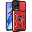 Θήκη για Infinix Note 12 2023, CamShield Slide, κόκκινο