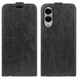 Θήκη με πτερύγιο για Samsung Galaxy S25 Edge, Flip, μαύρη