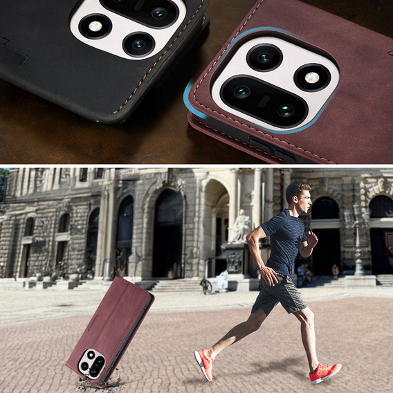 CASEME θήκη με πτυσσόμενο κάλυμμα τύπου πορτοφολιού για OnePlus 15