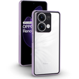 θήκη για το Oppo Reno 13, Magnetic Dual Glass, ροζ