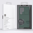 NILLKIN Θήκη για Samsung Galaxy S23 Ultra, θήκη σιλικόνης CamShield για MagSafe, πράσινη