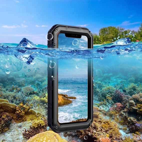 Θωρακισμένη θήκη για iPhone 11, R-JUST, μαύρη