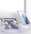 Θήκη για Samsung Galaxy Tab S7 FE, Suritch Full Body Flowers, γκρι