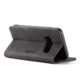 θήκη CASEME για Samsung Galaxy S10 Plus, Leather Wallet Case, μαύρη