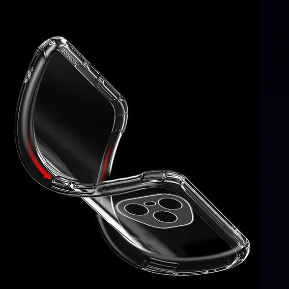 Θήκη για Honor 400 Pro 5G, Dropproof, διαφανής