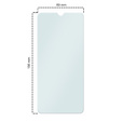 2x Μετριασμένο γυαλί για Xiaomi Redmi A1 4G / A2 4G, ERBORD 9H Hard Glass στην οθόνη