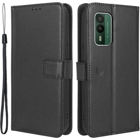 Θήκη με πτερύγιο για Nokia Nokia XR21, Wallet Smart Magnet, μαύρη