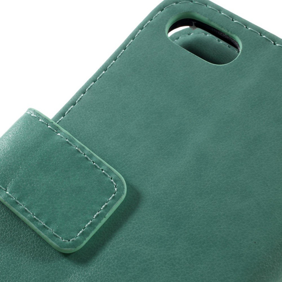 Θήκη με πτερύγιο για iPhone 7/8/SE 2020/SE 2022, Butterfly, πράσινη