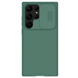 Θήκη για Samsung Galaxy S23 Ultra, θωρακισμένη Nillkin, CamShield Pro, πράσινη