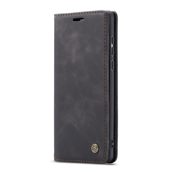 θήκη CASEME για Samsung Galaxy A71, Leather Wallet Case, μαύρη