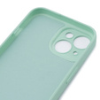 Θήκη για iPhone 15 Plus, Silicone Lite, μέντας