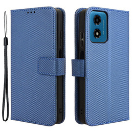 Θήκη με πτερύγιο για Motorola Moto G24 / G24 Power / G04, Wallet Smart Magnet, μπλε