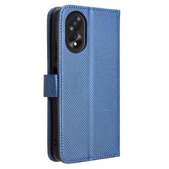 Θήκη με πτερύγιο για Oppo A38 4G / Oppo A18 4G, Wallet Smart Magnet, μπλε