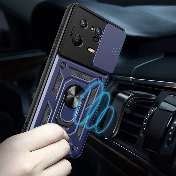 Θήκη για Xiaomi 13 Pro, CamShield Slide, μπλε
