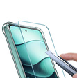 Θήκη για Xiaomi Redmi Note 14 5G, Erbord Dropproof, διαφανής + γυαλί