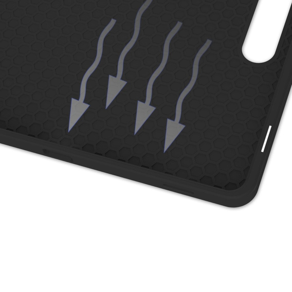 Θήκη για Samsung Galaxy Tab S10 Lite / S10 FE / S9 FE, Smartcase με χώρο για γραφίδα, μαύρη