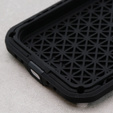 Love Mei Θήκη για iPhone 12, armored with glass, μαύρη