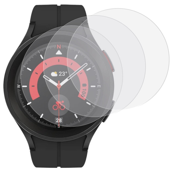 3x Φύλλο υδρογέλης ERBORD για Samsung Galaxy Watch 5 Pro 45mm