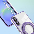 Μαγνητική θήκη για Samsung Galaxy A36 5G, για MagSafe, μωβ