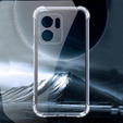 Θήκη για Oppo Reno 14F, ενισχυμένη, με προστασία κάμερας, διάφανη