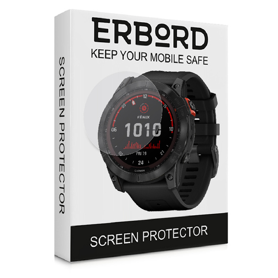 3x Φύλλο υδρογέλης ERBORD για Garmin Fenix 7X