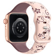 Λουράκι σιλικόνης για Apple Watch 1/2/3/4/5/6/7/8/9/SE 38/40/41/mm