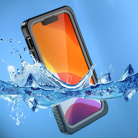 Αδιάβροχη θήκη IP68 για το iPhone 13 mini, μαύρη