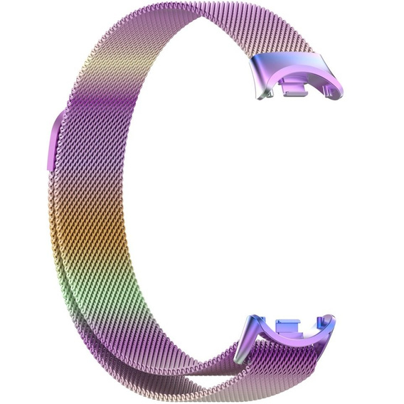 Βραχιόλι Μιλάνου με θήκη για Xiaomi Smart Band 10 / 9 / 8, πολύχρωμο