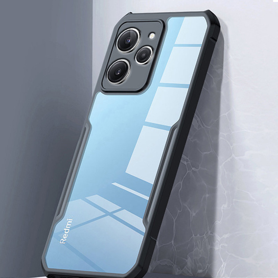 Θήκη για Xiaomi Redmi 12, AntiDrop Hybrid, μαύρη