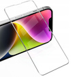 2x Μετριασμένο γυαλί για iPhone 14, ERBORD 9H Hard Glass στην οθόνη