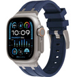 Λουράκι σιλικόνης για Apple Watch 1/2/3/4/5/6/7/8/9/10/SE/Ultra/Ultra 2 42/44/45/49MM