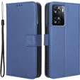 Θήκη με πτερύγιο για Oppo A57 4G/5G, Wallet Smart Magnet, σκούρο μπλε