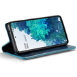 θήκη CASEME για Samsung Galaxy S20 FE / 5G, Waxy Textured, μπλε