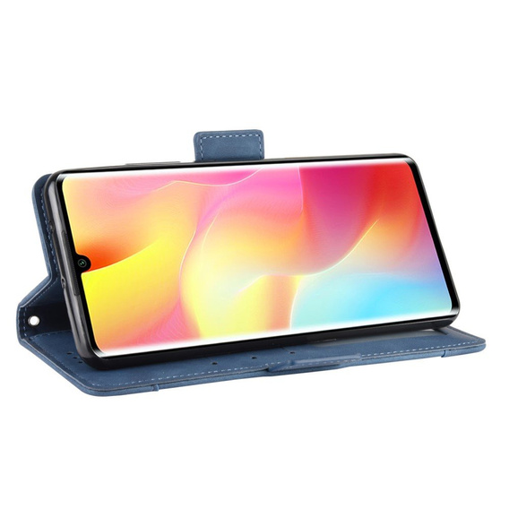 Θήκη με πτερύγιο για Xiaomi Mi Note 10 Lite, Card Slot, μπλε