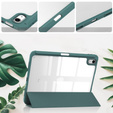 Θήκη για iPad 10.9 2022 10 Gen, Smartcase Hybrid, με χώρο για γραφίδα, σκούρα πράσινη