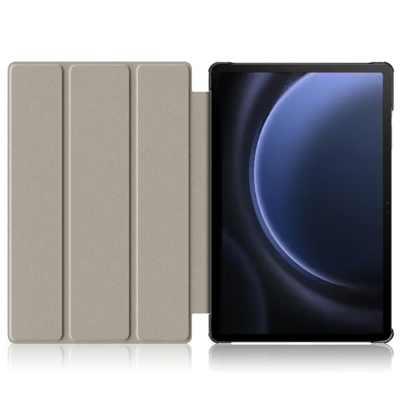 Θήκη για Samsung Galaxy Tab S9 FE+ Plus, Smartcase με χώρο για γραφίδα, γκρι