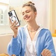 Θήκη για iPhone 13 Pro, Electro MagSafe, μαύρη + Γυαλί για την οθόνη