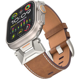 Δερμάτινο λουράκι για Apple Watch 1/2/3/4/5/6/7/8/9/SE/Ultra/Ultra 2 42/44/45/49MM